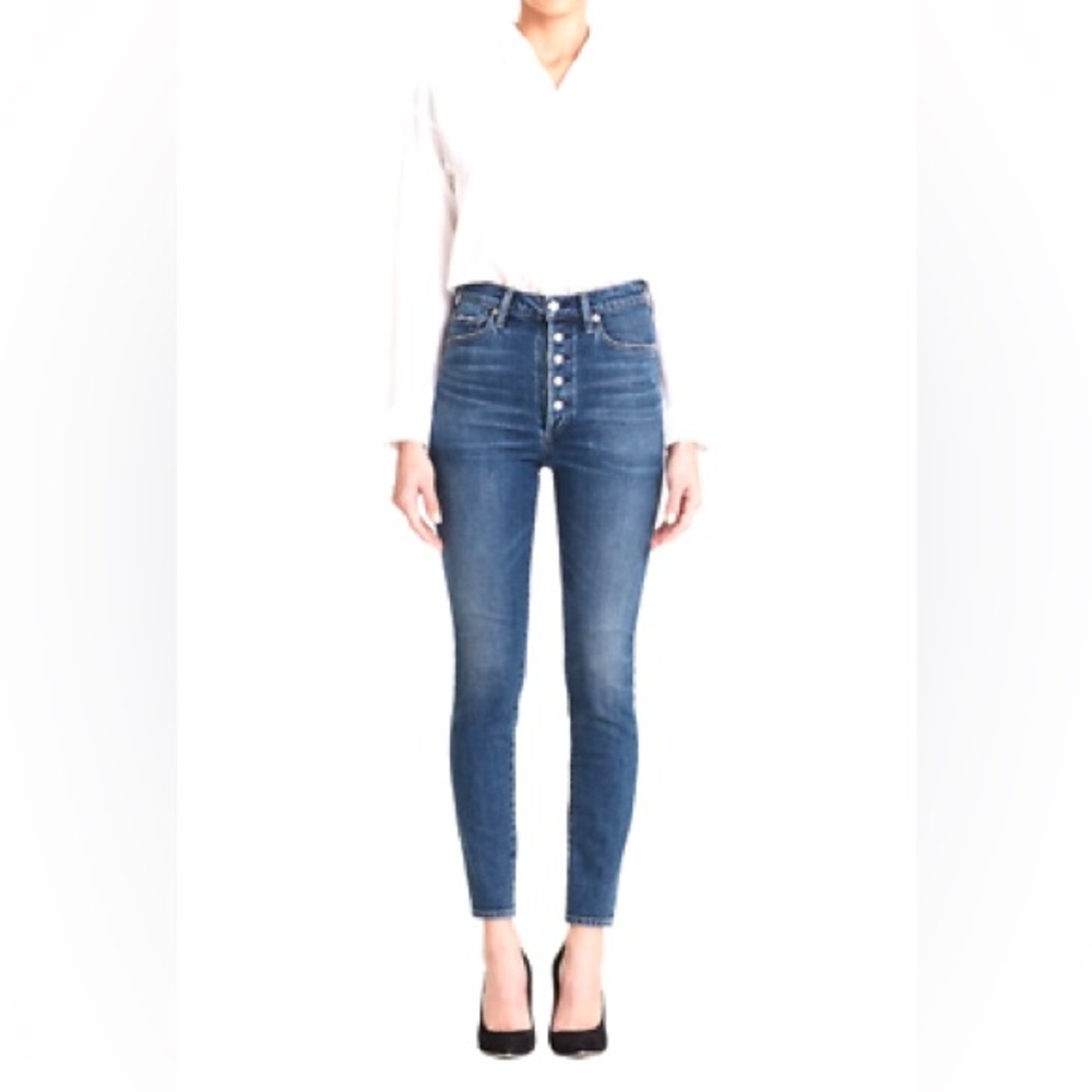 Citizens of Humanity Women’s Size 26 Olivia High Rise Slim Ankle Stretch Jeans - Picture 2 of 16
